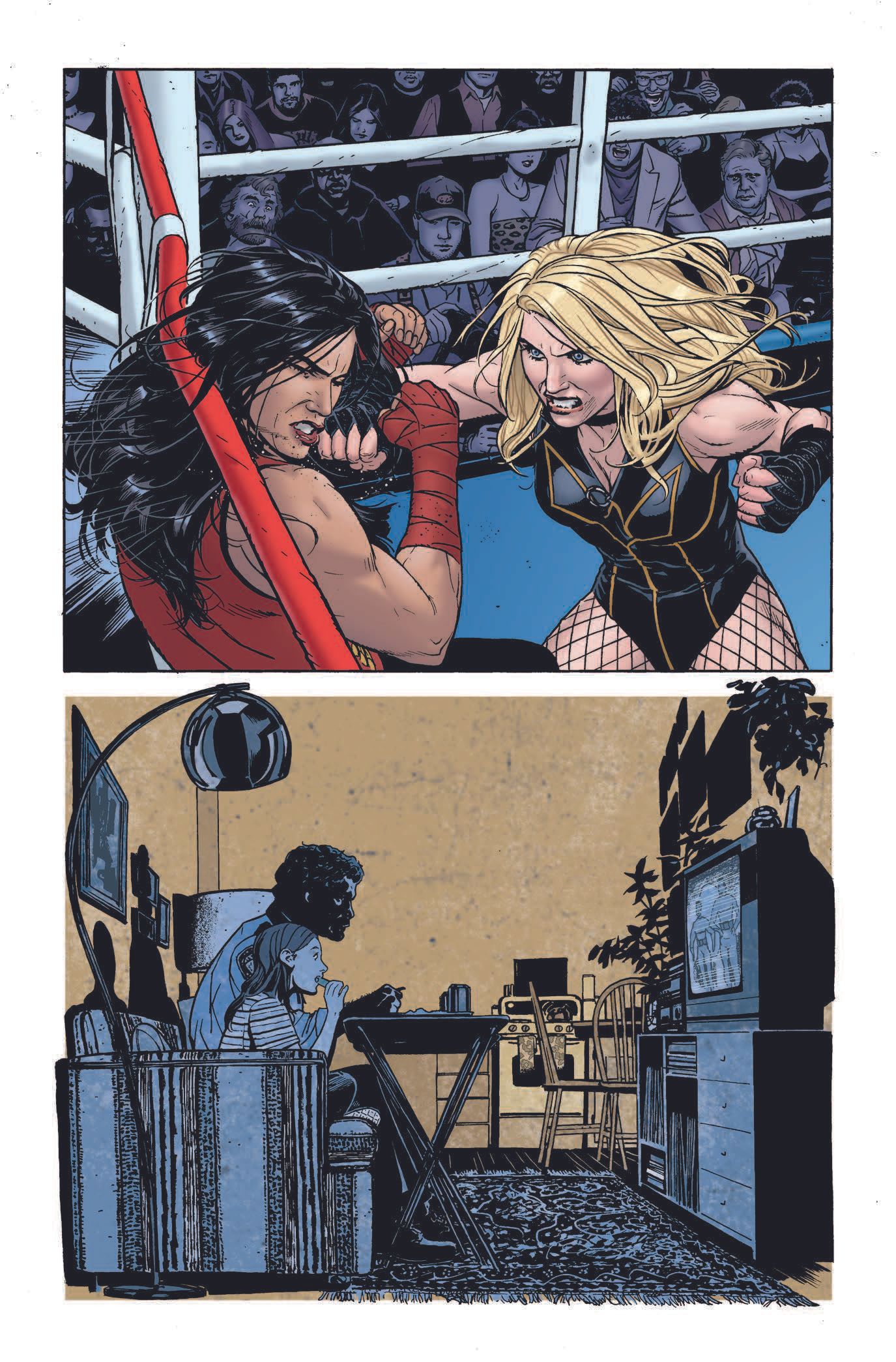 "¿Podemos luchar sin poderes y aumentar las apuestas a través del carácter?": Tom King y Ryan Sook en Black Canary: Lo mejor de lo mejor