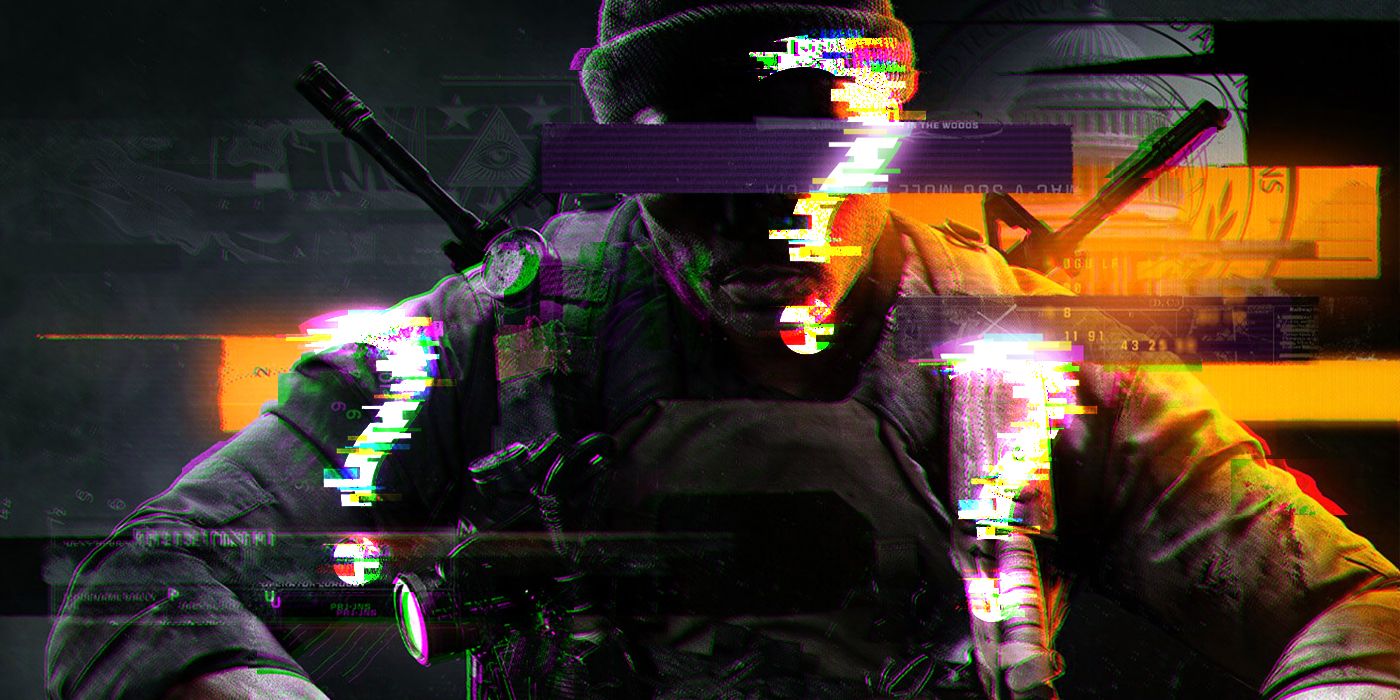 Call of Duty Black Ops 6 Poster Glitched with Glitched Question Marks