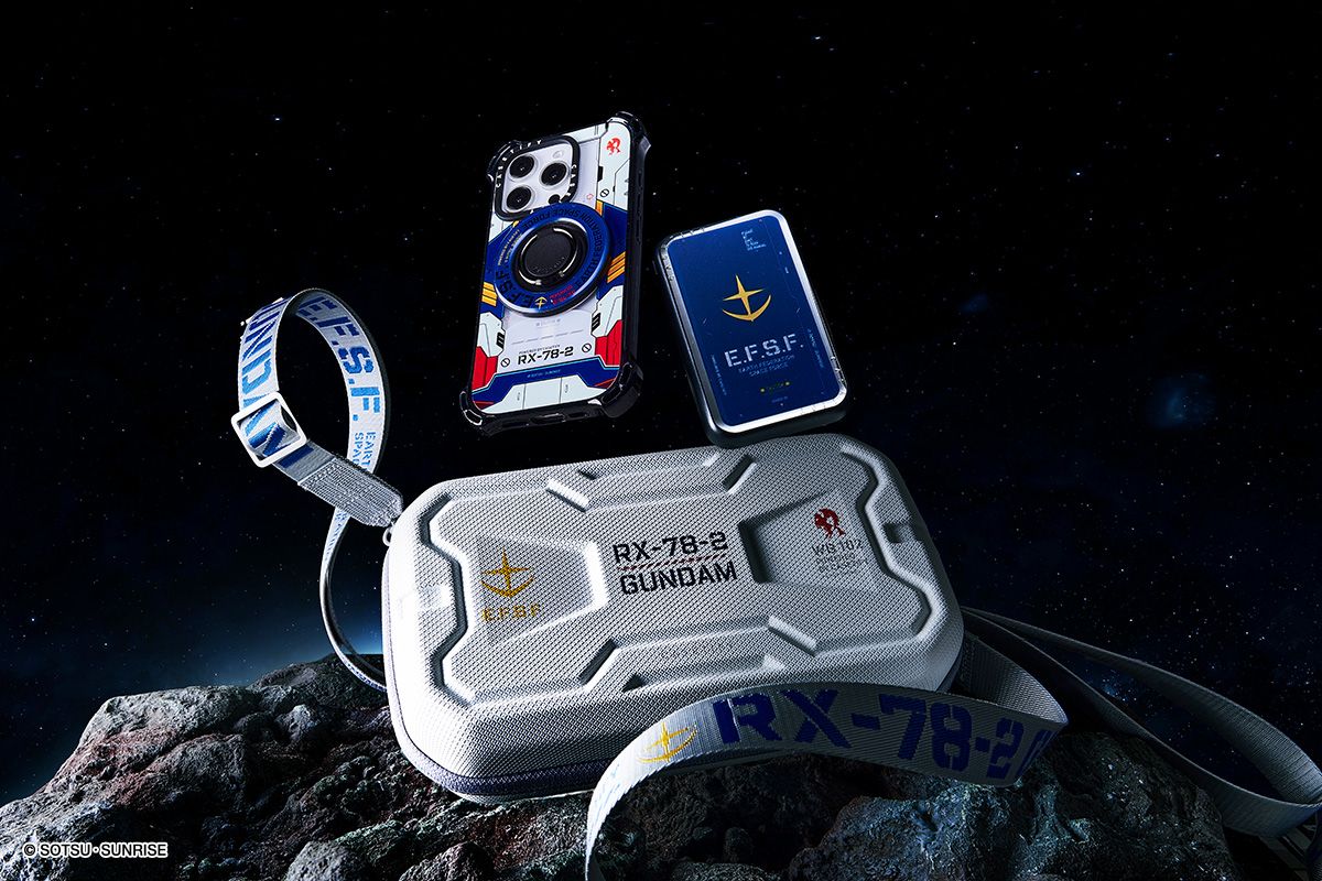 Gundam Roars to Life in New Worldwide CASETiFY Tech Accessory Release