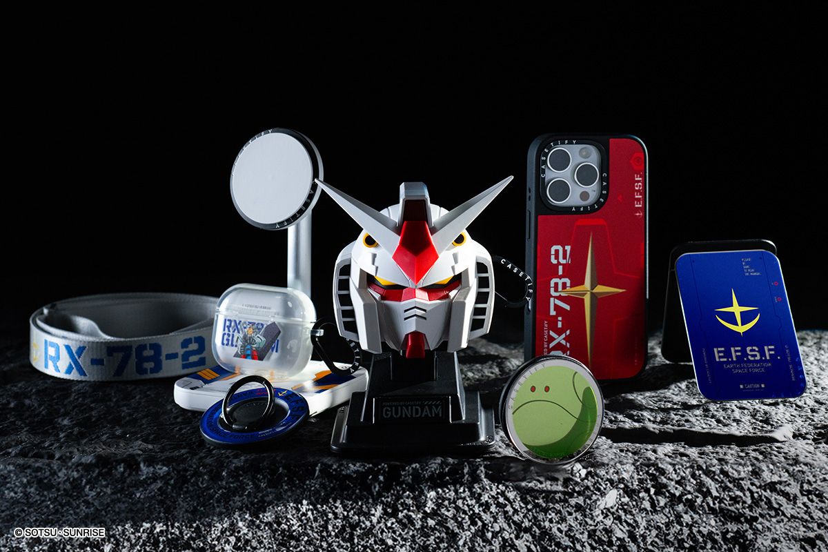 Gundam Roars to Life in New Worldwide CASETiFY Tech Accessory Release