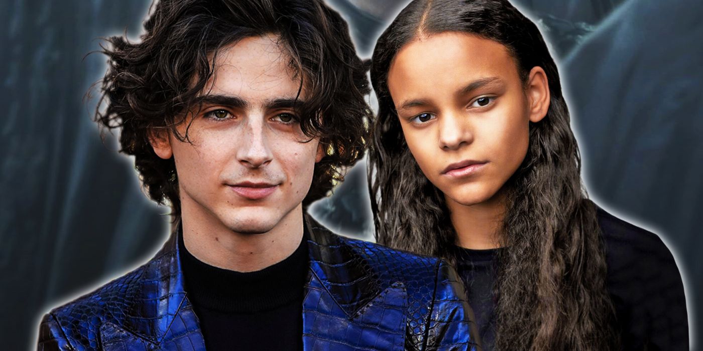 Chloe Lea and Timothée Chalamet