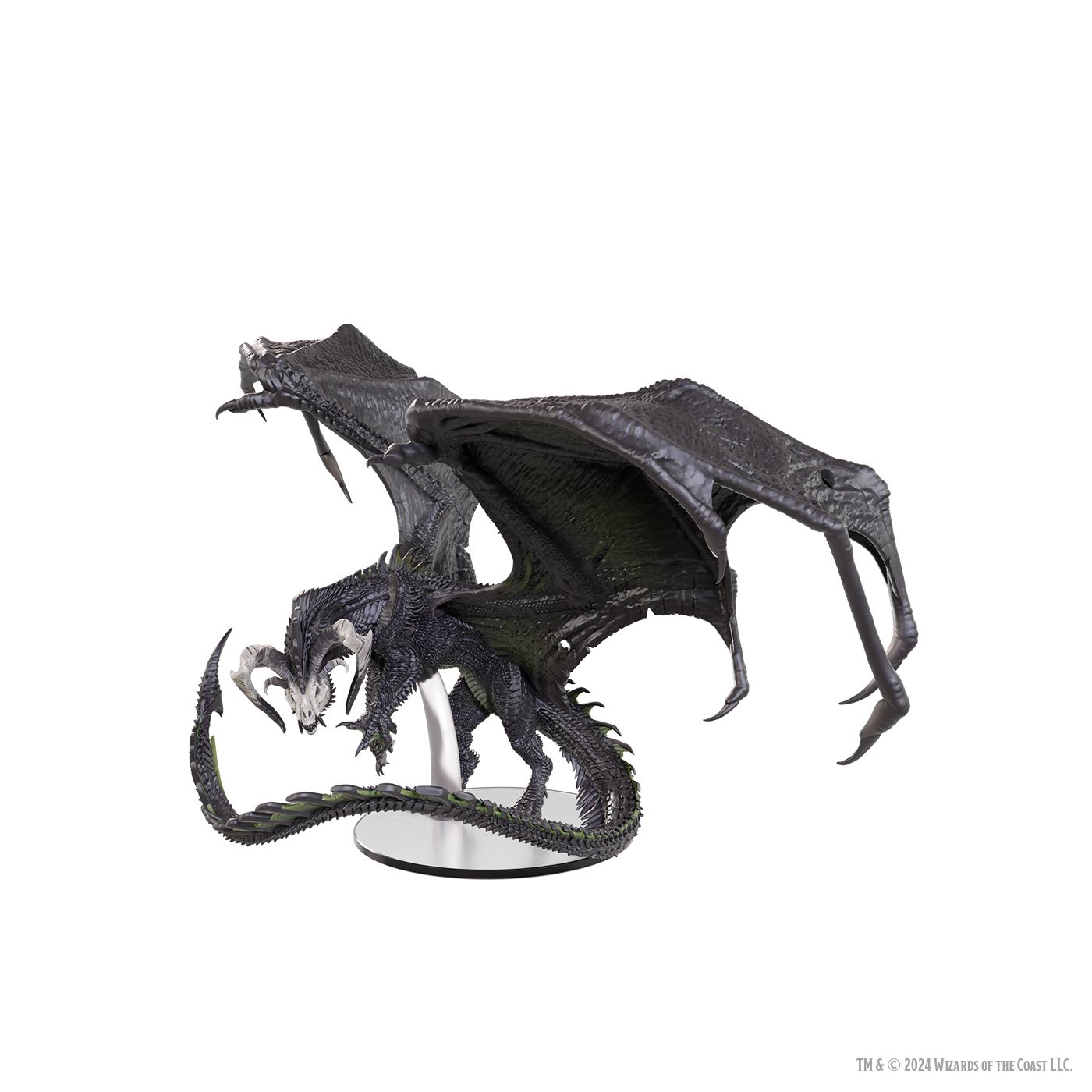 WizKids trae minis adultos del Dragón Rojo Tirano y del Dragón Negro Corruptor a D&D: Icons of the Realms