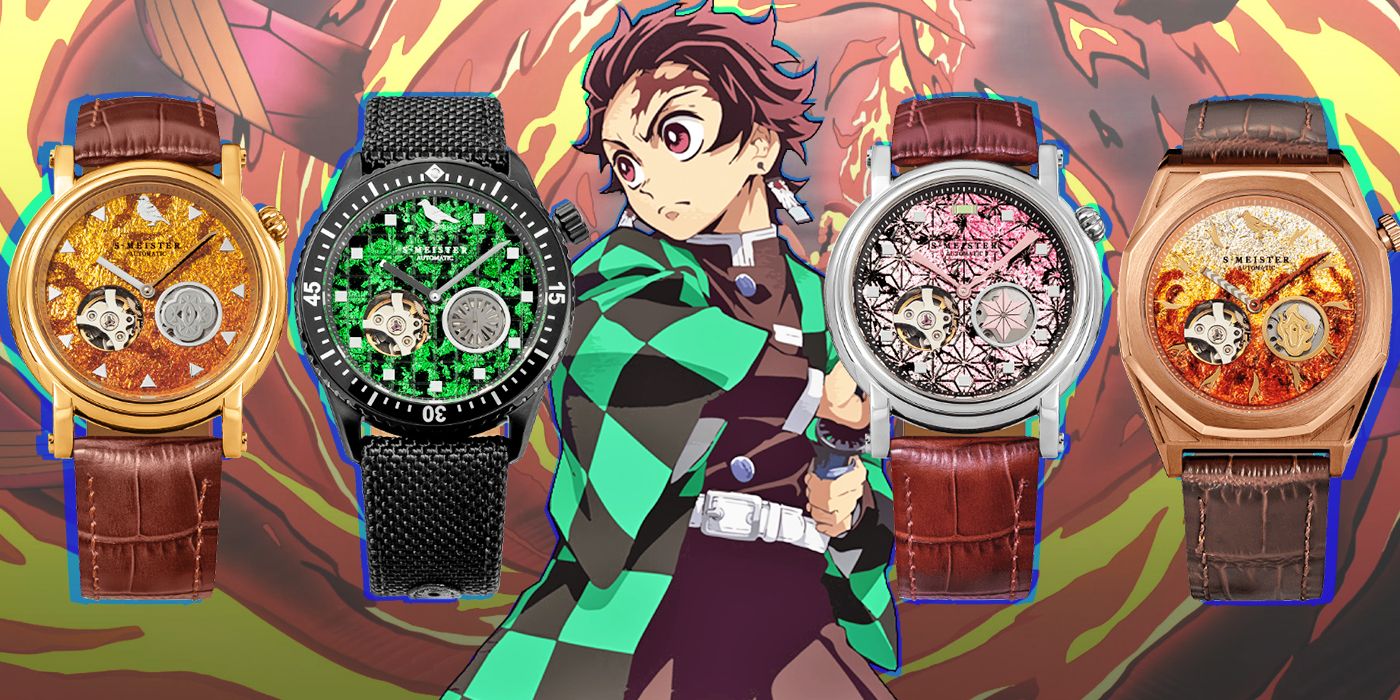 Demon Slayer Re-Releases Stunning Automatic Watches After Worldwide Sellout