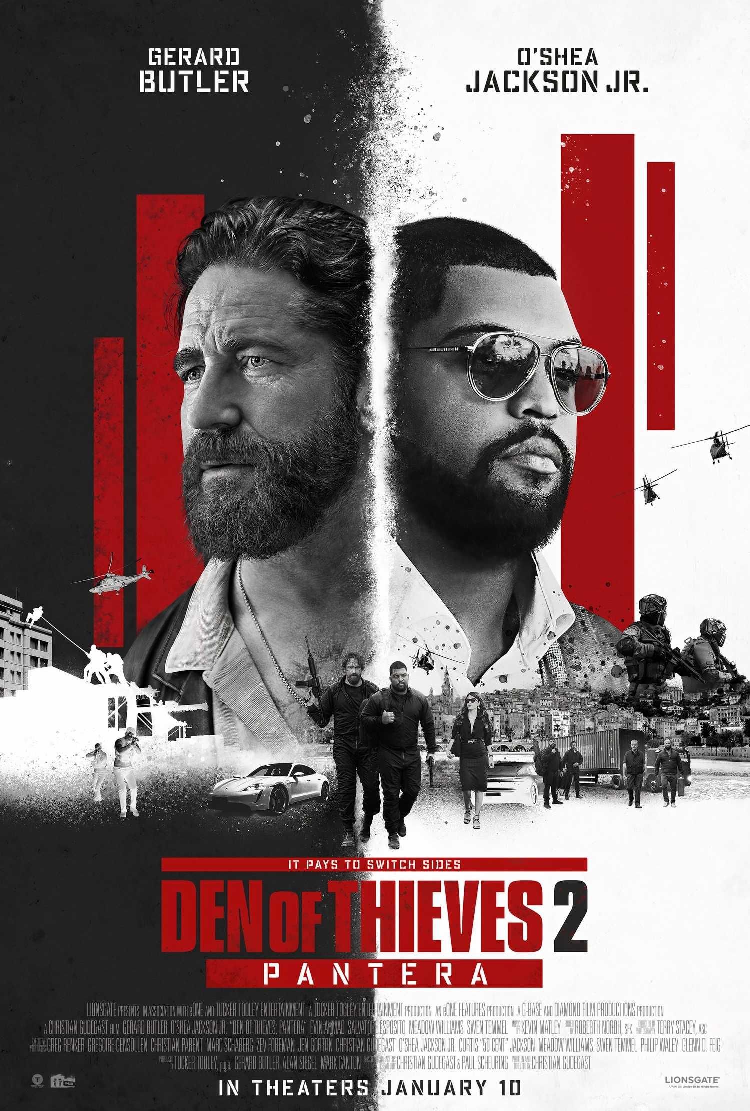 El póster de la secuela de Den of Thieves muestra la reunión de dos estrellas que regresan