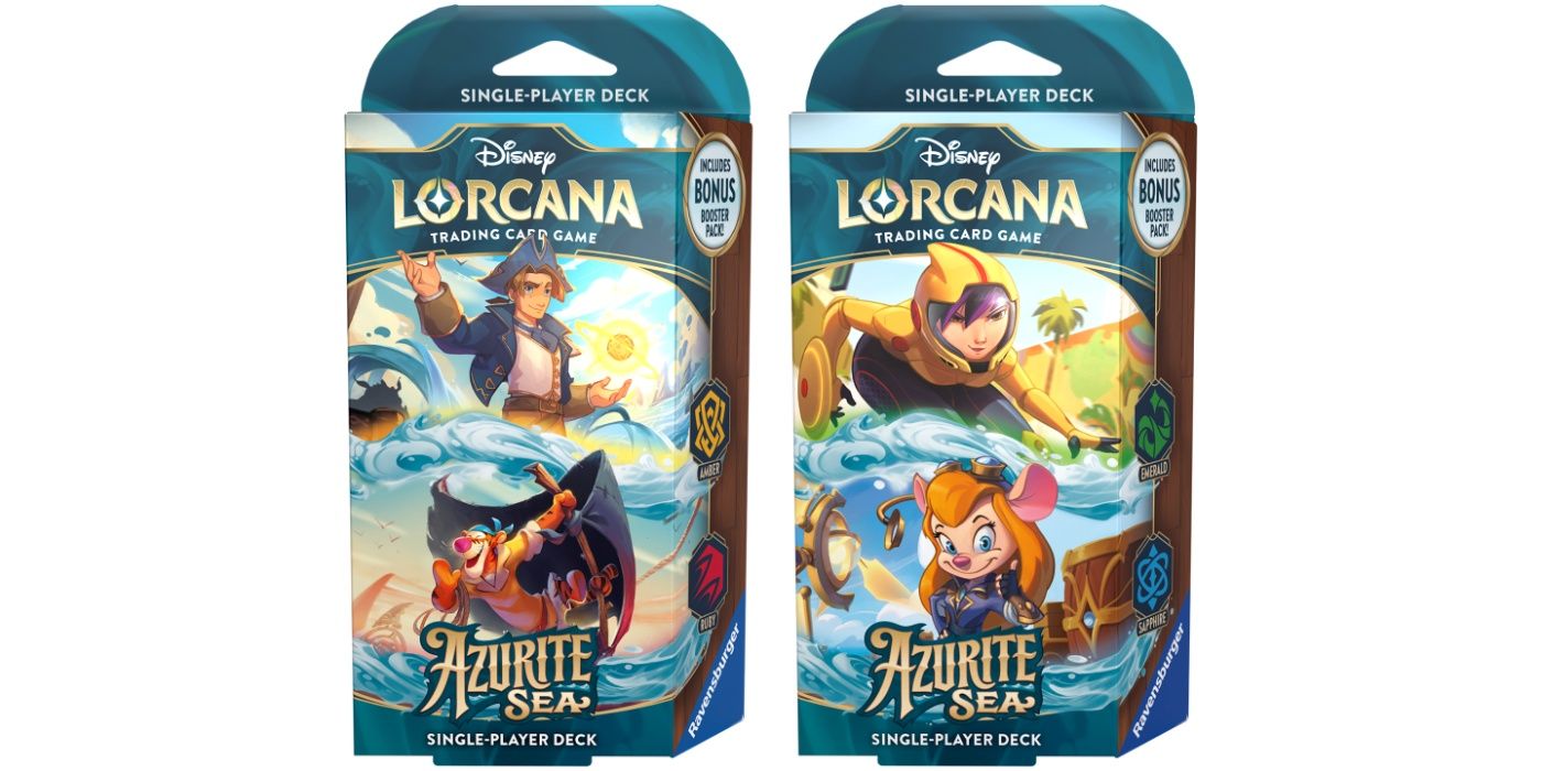 Disney Lorcana Azurite Sea - Decks Iniciais