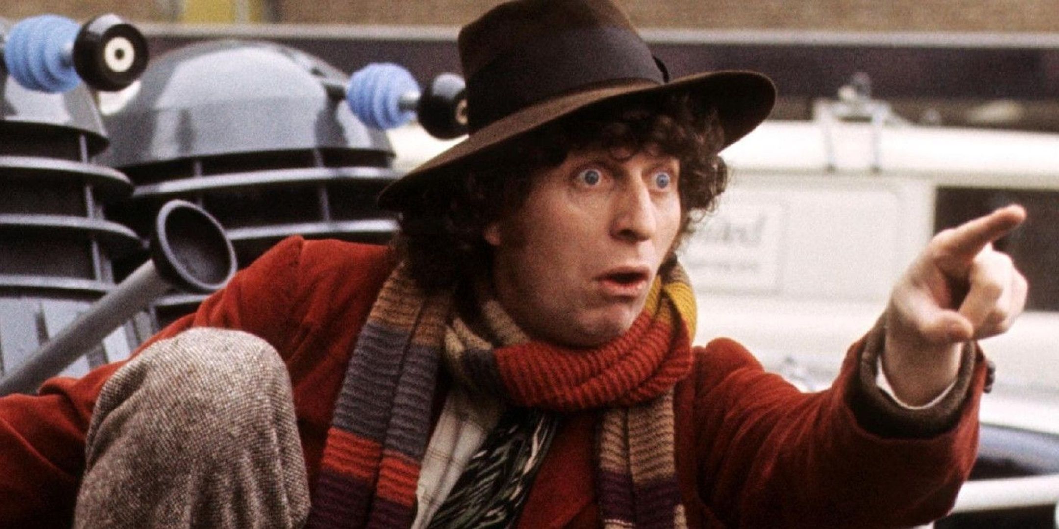 Tom Baker como Doutor quem