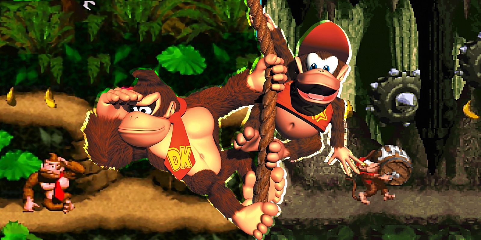 30 лет назад страна Donkey Kong поместила семью Конг на карту