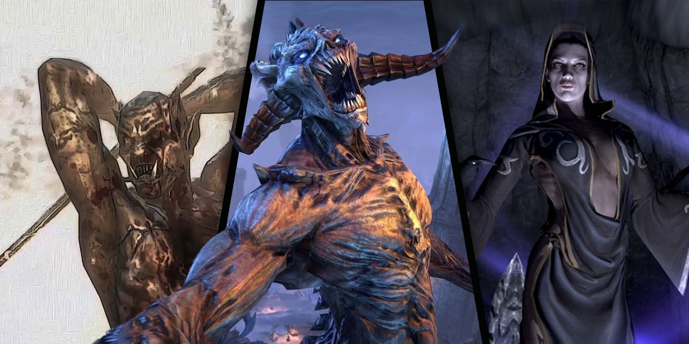 Every Daedric Prince in the Elder Scrolls, Ranked