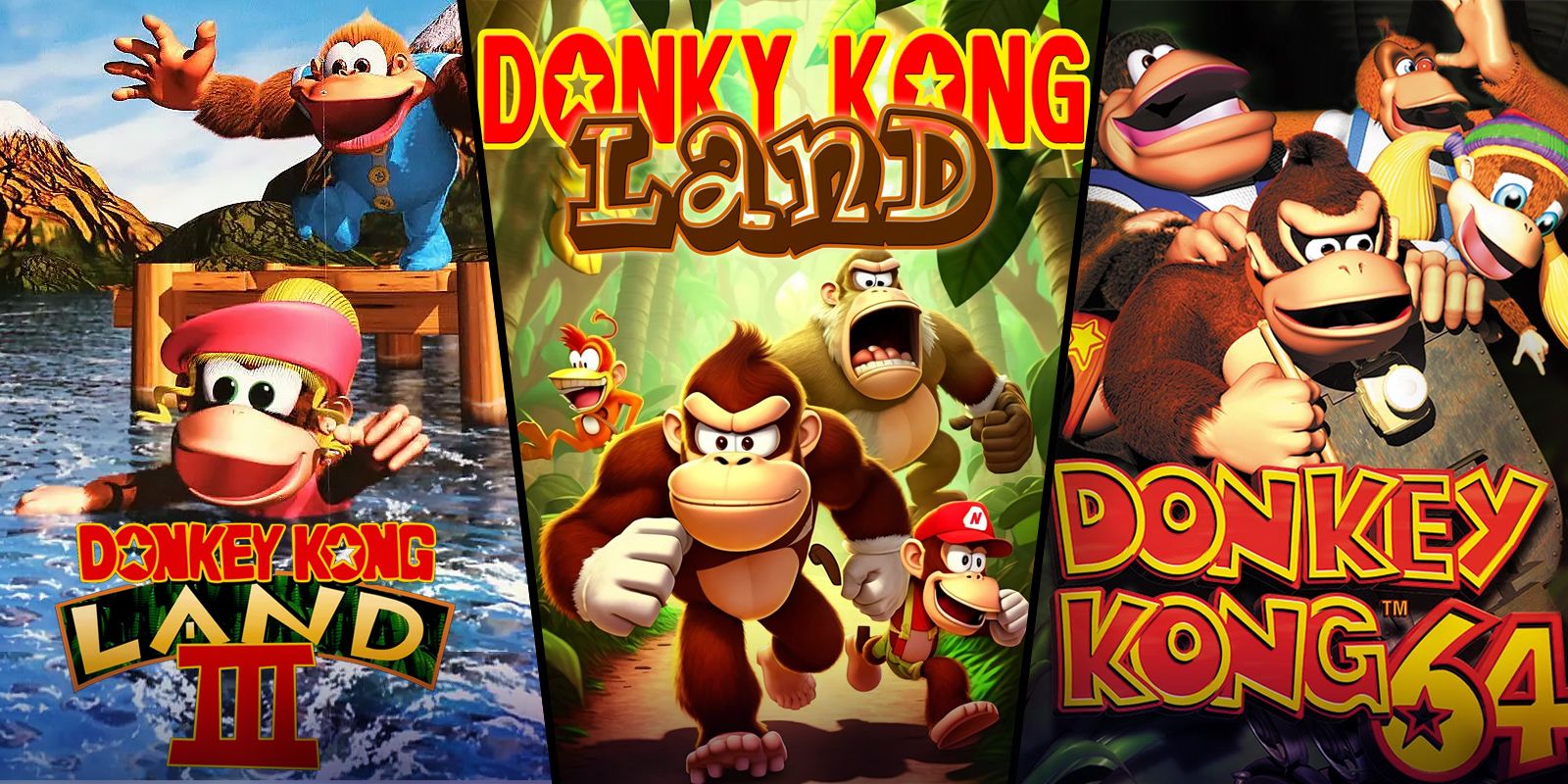 Все дополнительные игры Donkey Kong Country в рейтинге