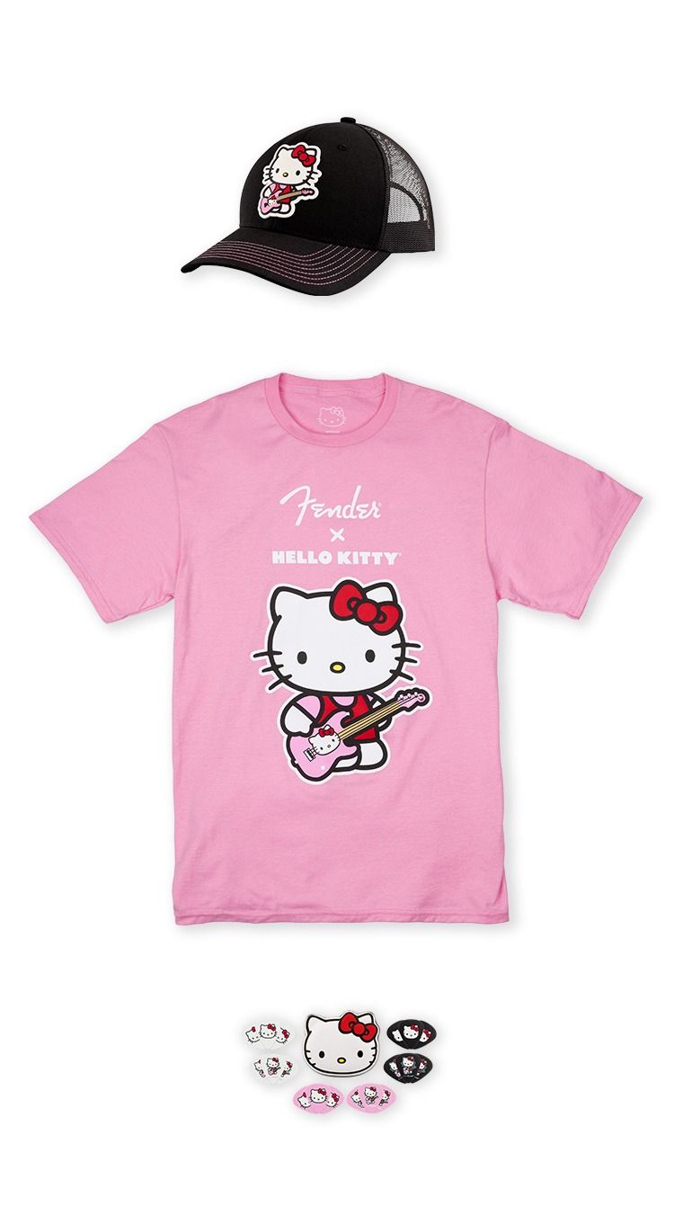 Sanrio y Fender se unen para el lanzamiento oficial de la guitarra del 50 aniversario de Hello Kitty