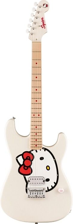 Sanrio y Fender se unen para el lanzamiento oficial de la guitarra del 50 aniversario de Hello Kitty