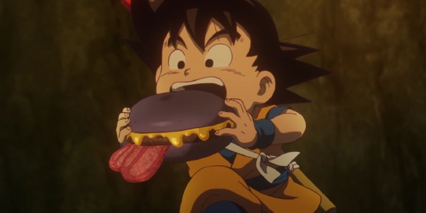 Cada comida y bebida que come Goku en Dragon Ball DAIMA