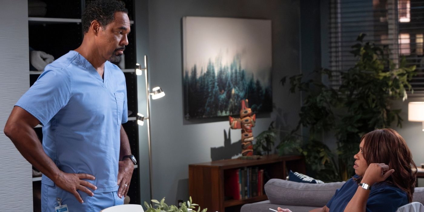 Grey's Anatomy S21 - Ben Warren talks to Miranda Bailey