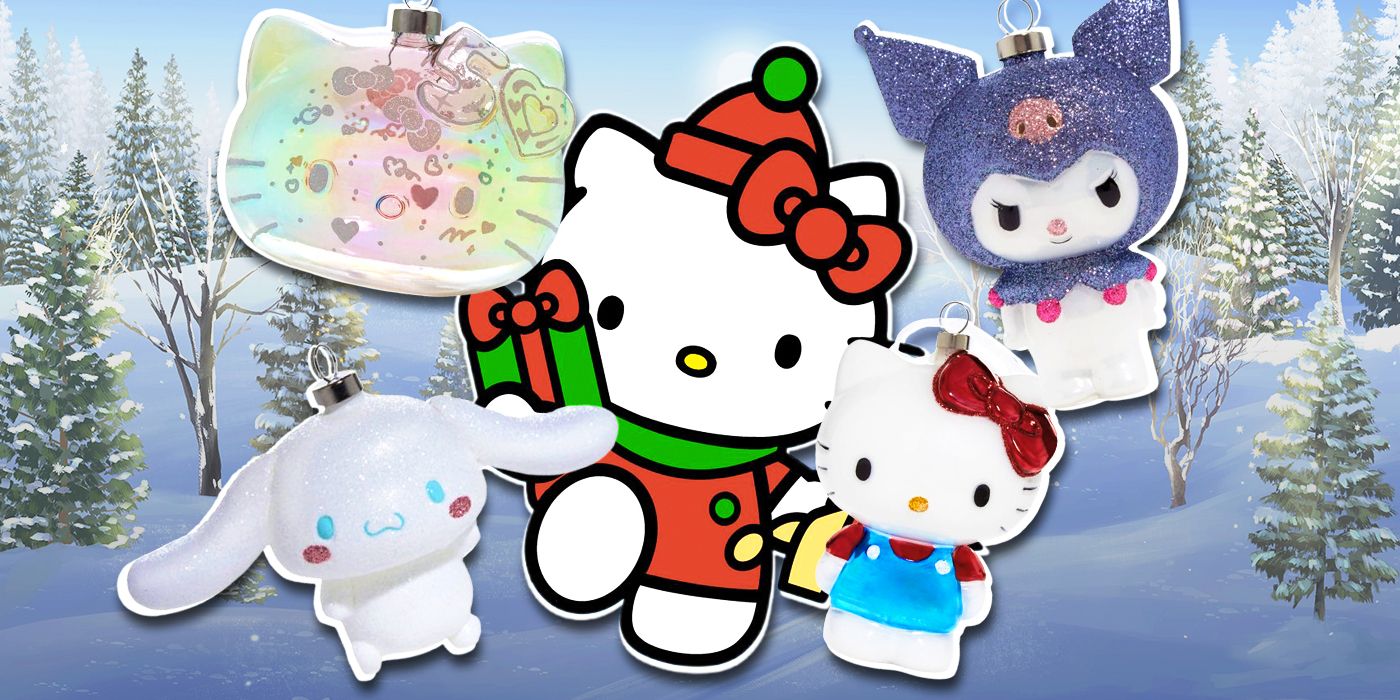 Hello Kitty y sus amigos de Sanrio se convierten en adornos kawaii para árboles de Navidad en un nuevo lanzamiento navideño