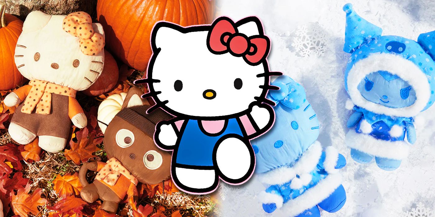 Sanrio Releases New Hello Kitty Fall & Winter Plush Toys for Complete Seasonal Collection