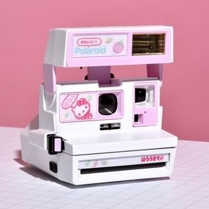 Hello Kitty возвращает ретро в новой «совершенно розовой» версии камеры Polaroid