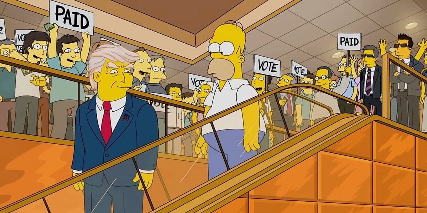 Every Political Prediction From The Simpsons That Came True (So Far)