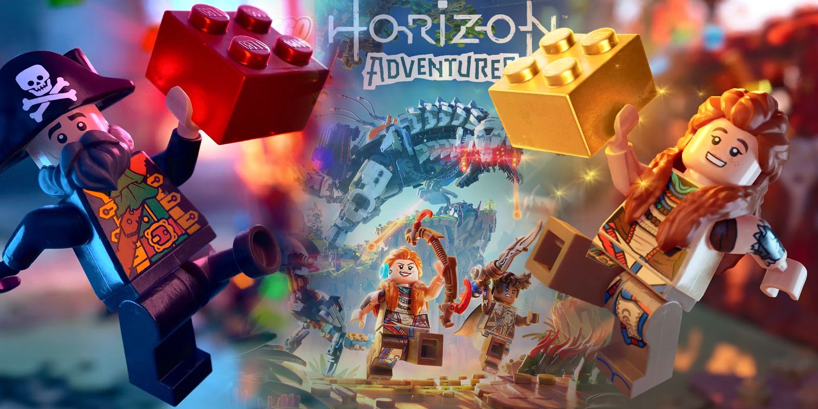 Как работают золотые и красные кирпичи в LEGO Horizon Adventures?