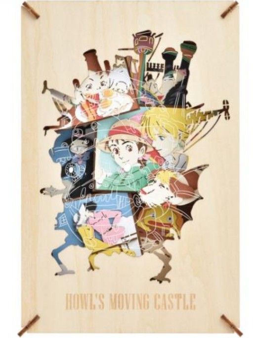 Studio Ghibli revela sus incorporaciones a la serie 'Paper Theatre' de Howl's Moving Castle y la nueva princesa Mononoke