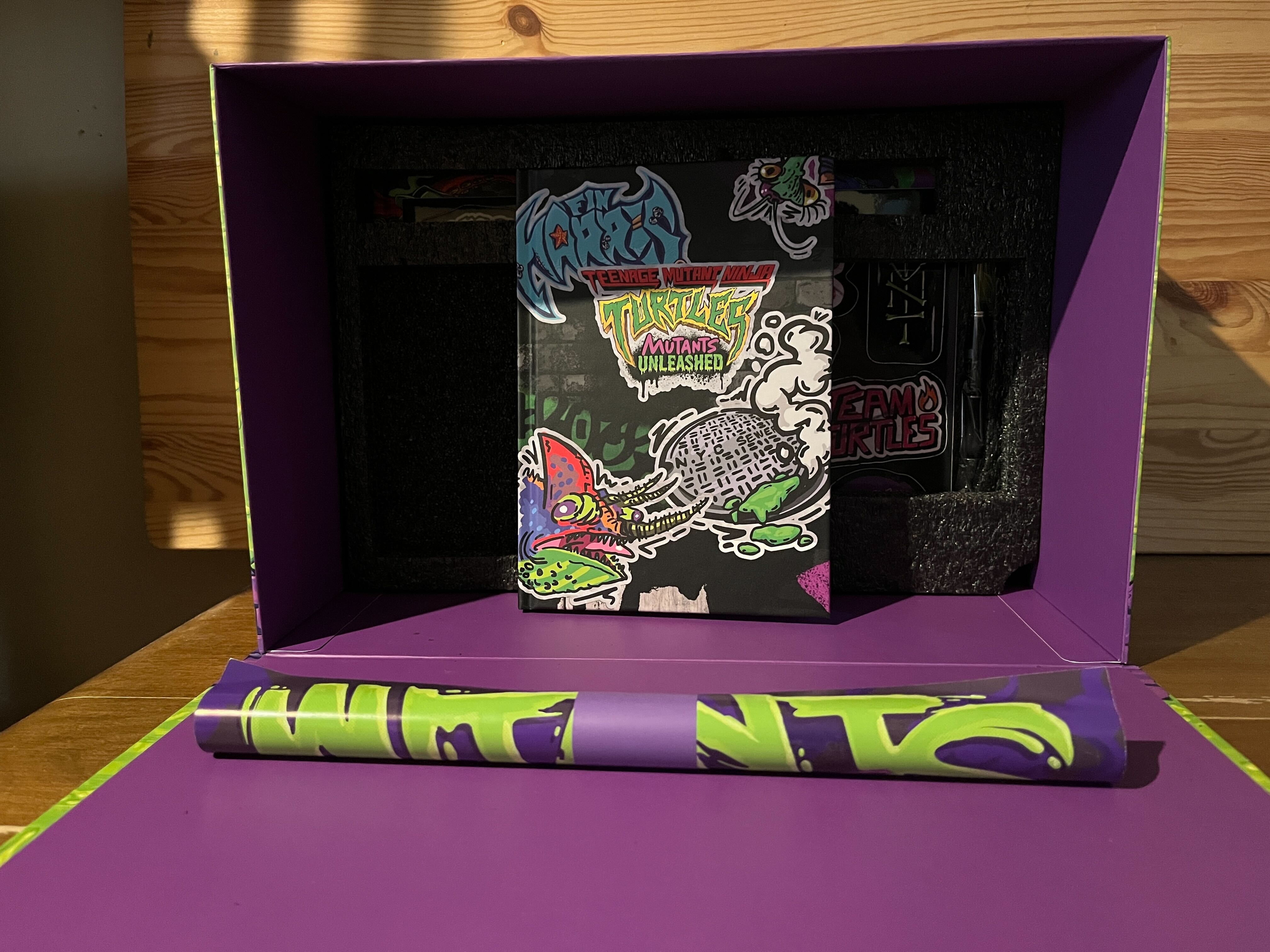 Teenage Mutant Ninja Turtles: Mutants Unleashed Collector's Edition Unboxing & Review