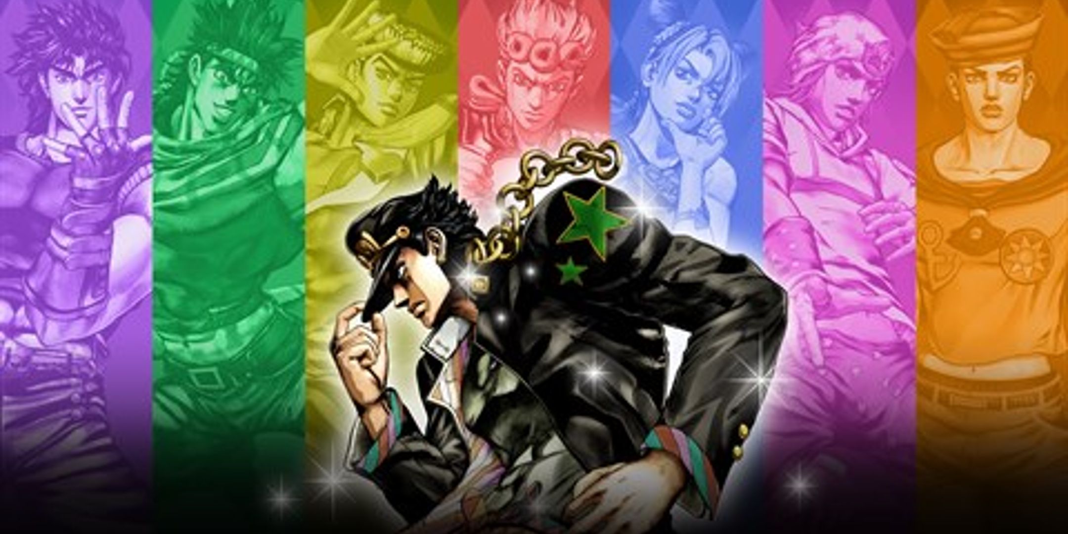 Cabeçalho JoJo's Bizarre Adventure All-Star Battle R