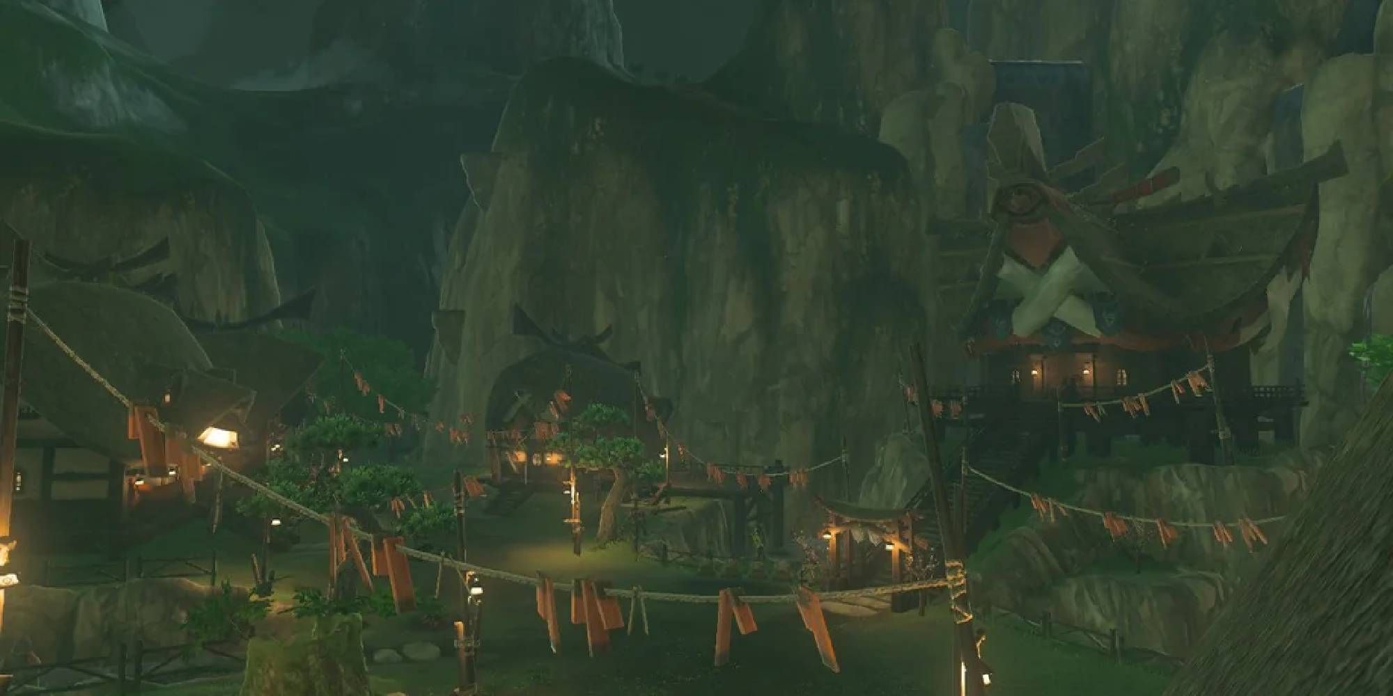 Pueblo Kakariko La leyenda de Zelda Aliento de lo salvaje