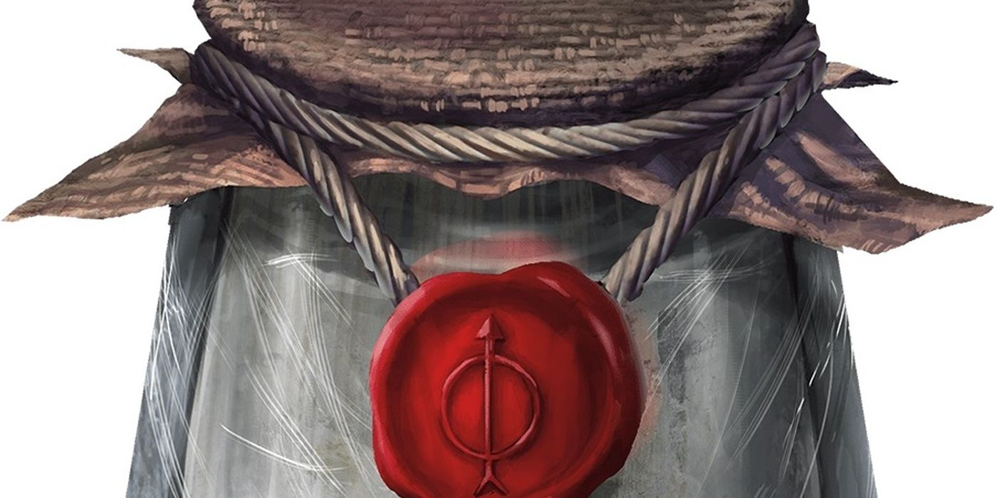 Item mágico de pomada de Keoghtom em D&D 5e 2024 art.