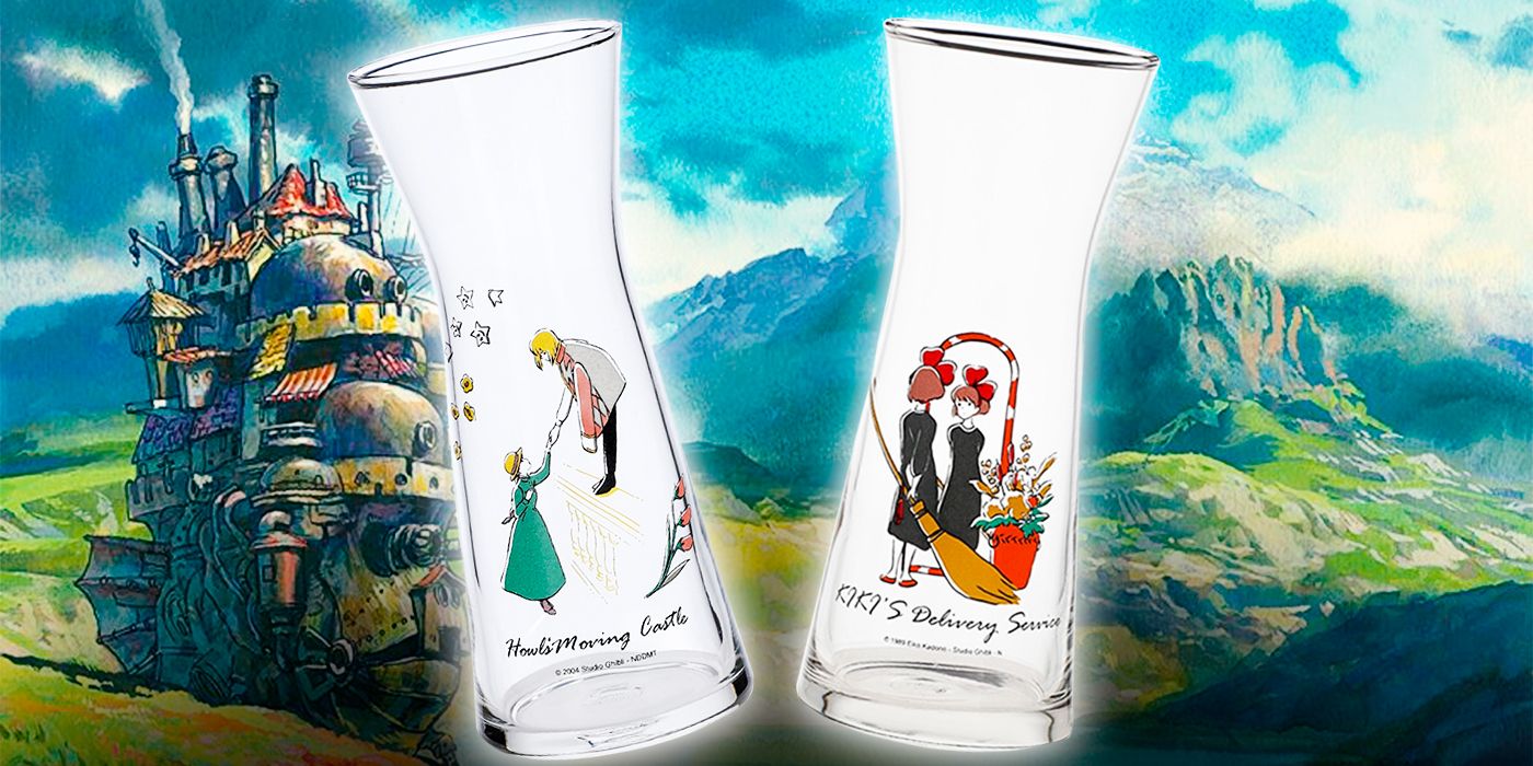 El castillo ambulante de Howl y los floreros Kiki de Studio Ghibli regresan a la tienda oficial en un relanzamiento retro