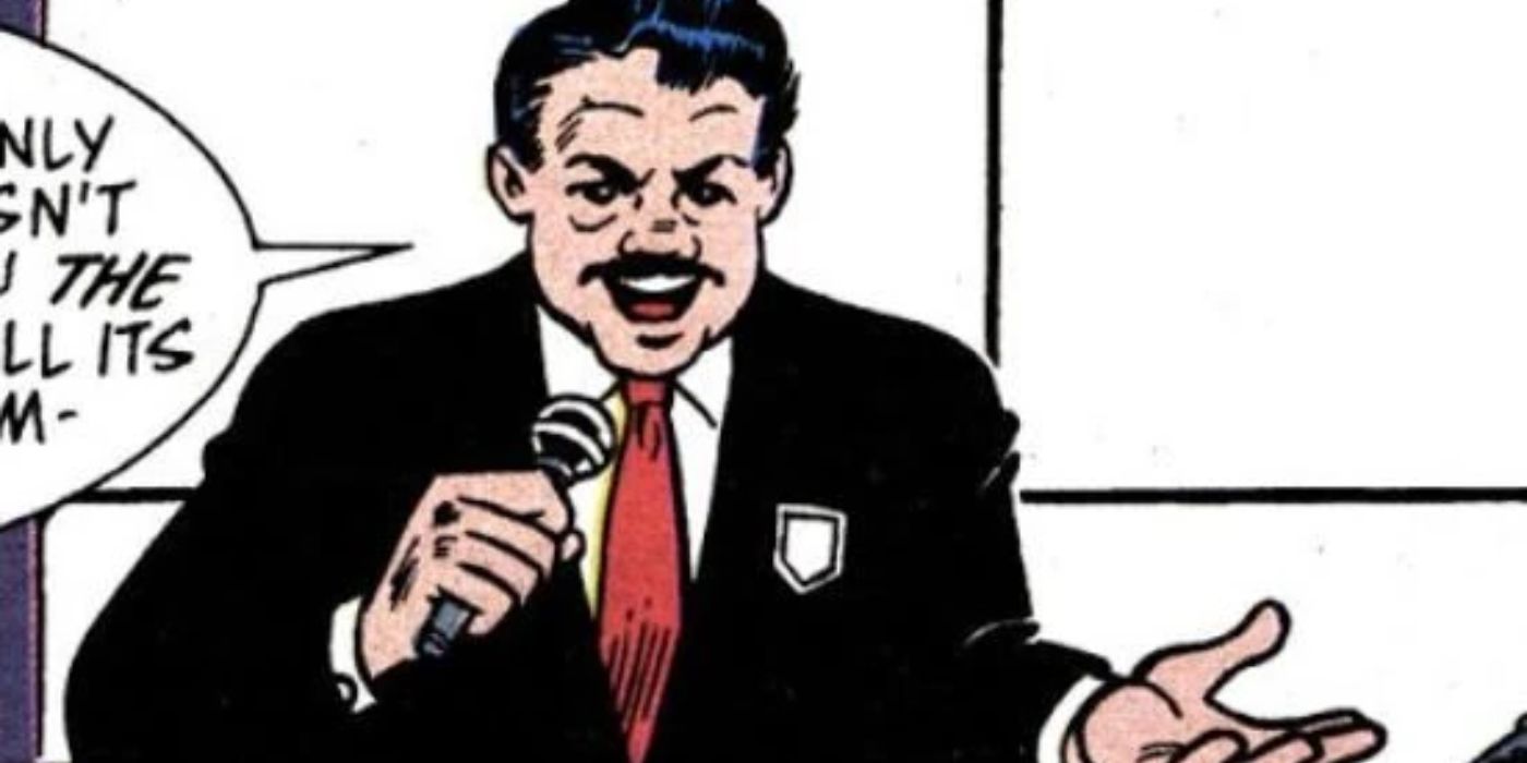 El reportero humano McIntyre de los cómics de Archie Ninja Turtles.