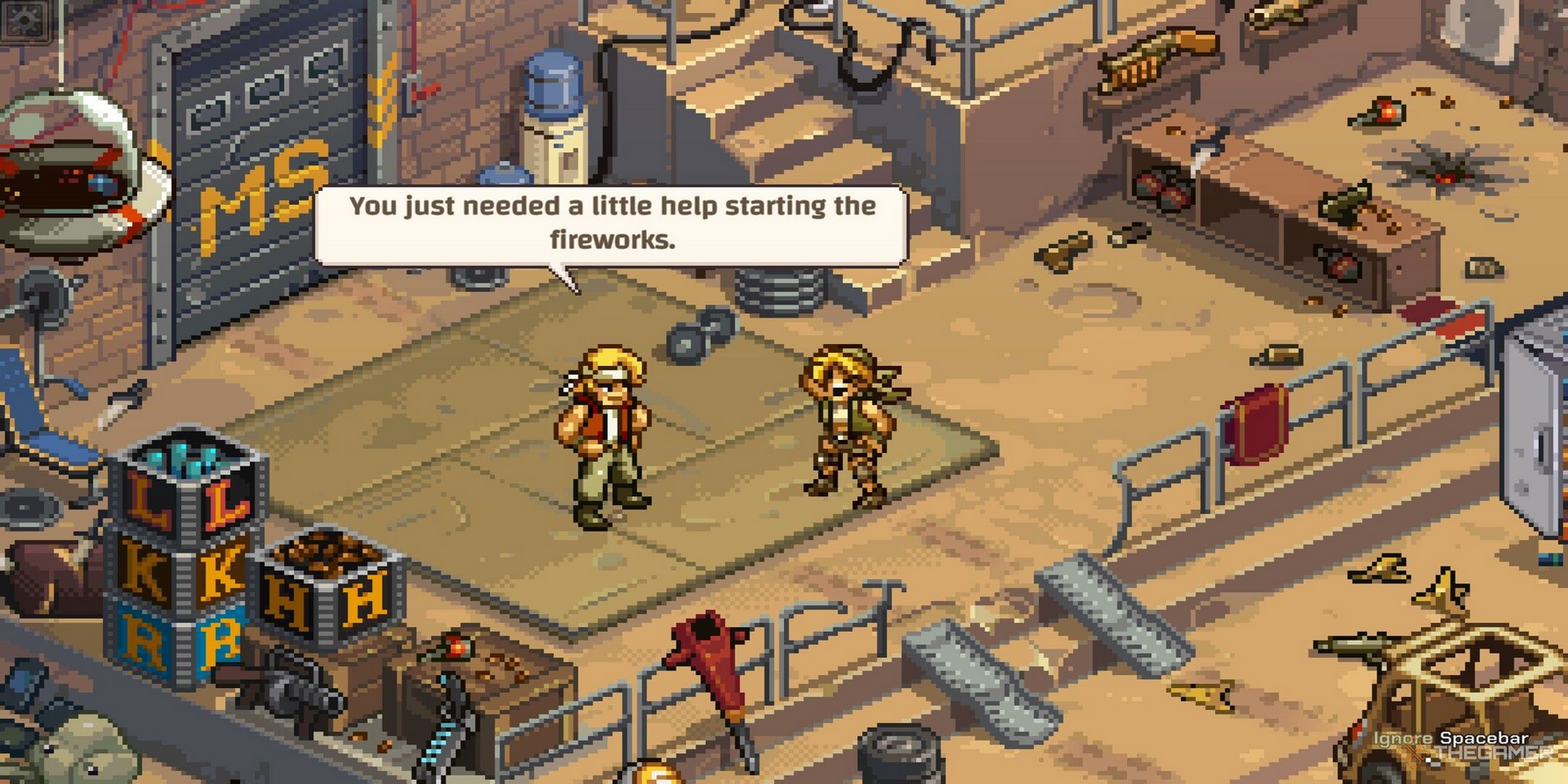 Metal Slug Tactics redefine la acción clásica Run N' Gun en una estrategia Roguelite