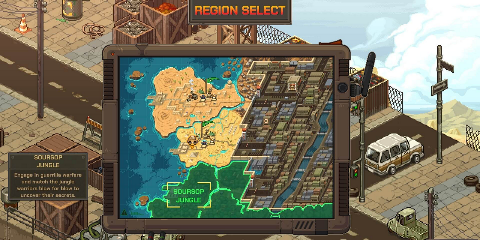 Metal Slug Tactics redefine la acción clásica Run N' Gun en una estrategia Roguelite