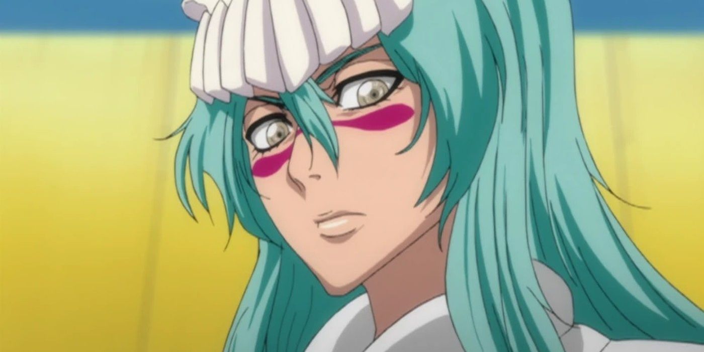 Nelliel makes a serious face in adult form.