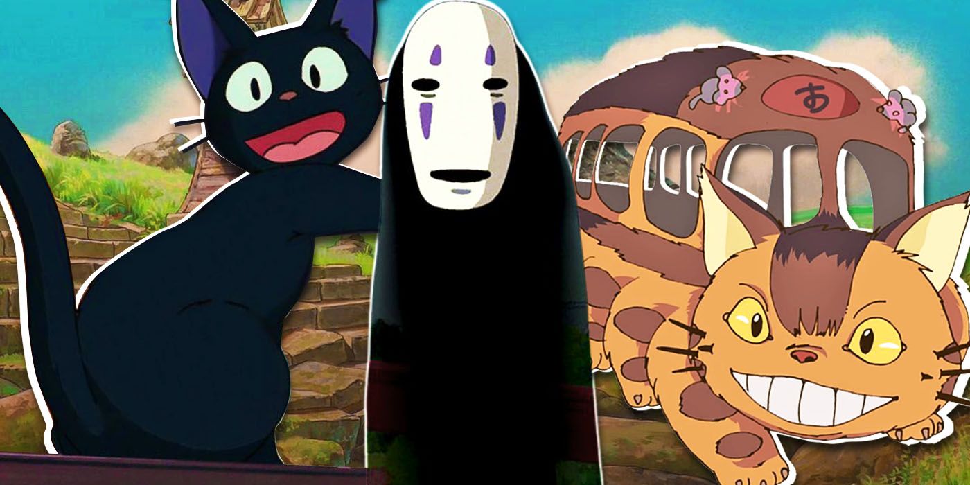 No Face, Jiji, and Catbus