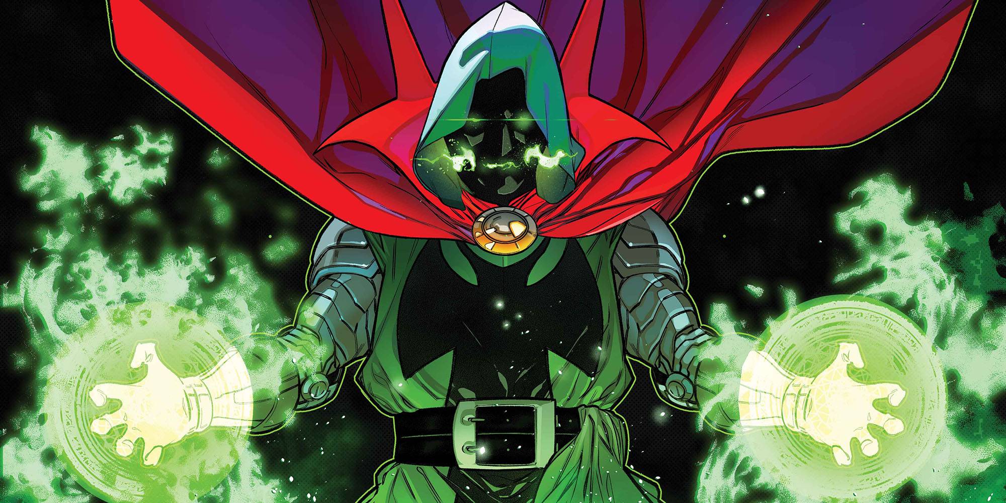 Sweatshirt Marvel Doctor Doom - Design Vintage Comics, Coupe Classique, Matière 241g, Pour Hommes, Femmes Et Enfants (produit Officiel)