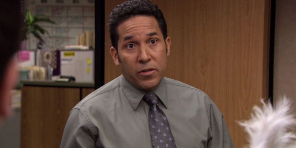 Oscar in The Office in Murder