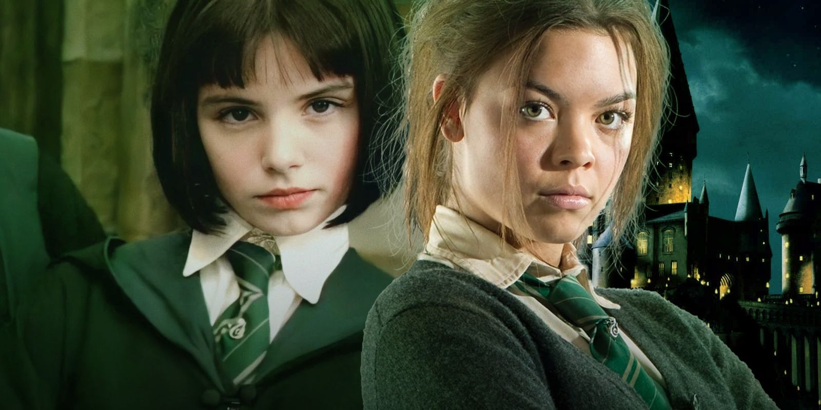 Por qué Pansy Parkinson fue refundida 4 veces en las películas de Harry Potter