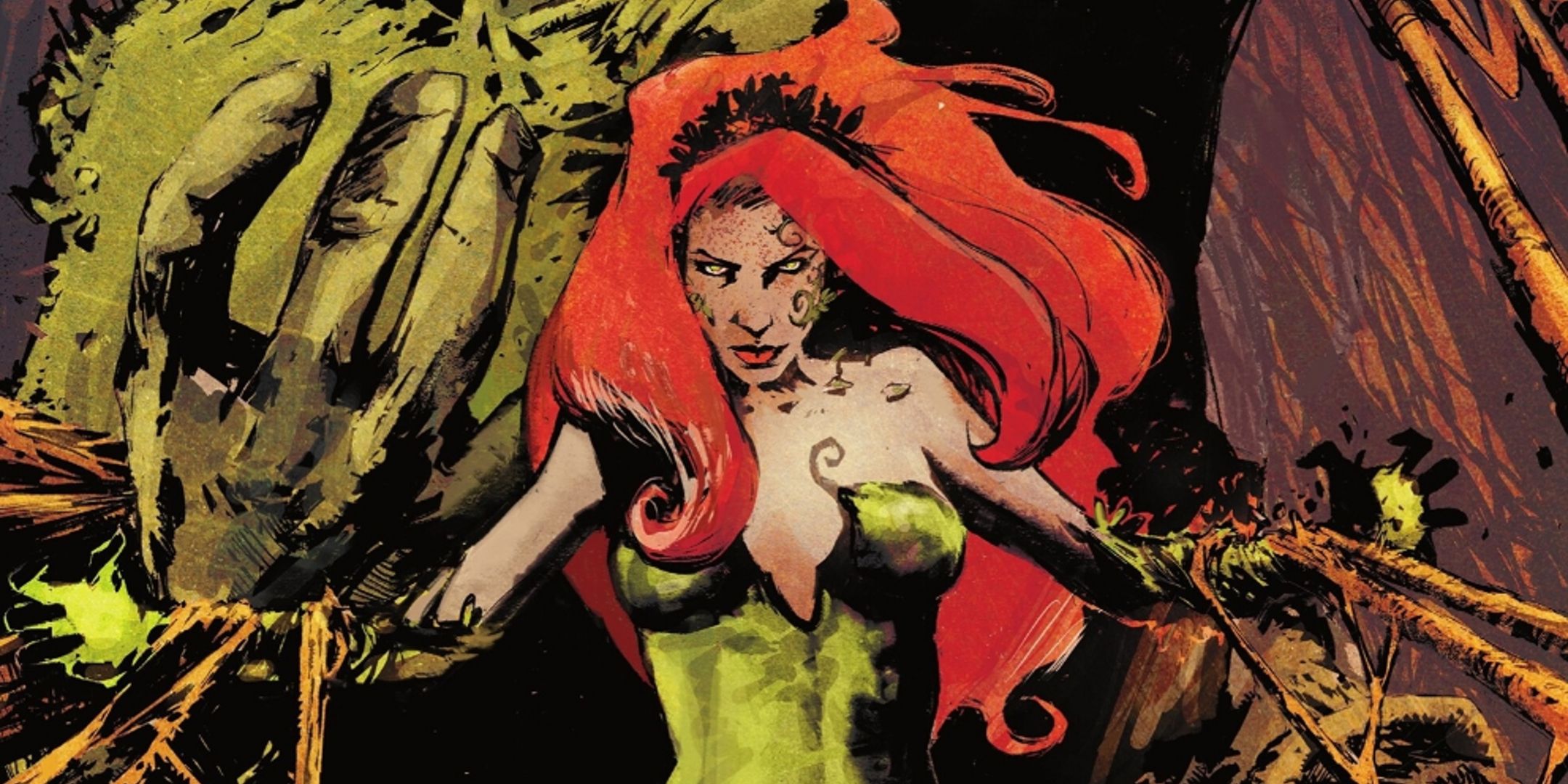 Poison Ivy Swamp Thing Feral Trees 1 cover header