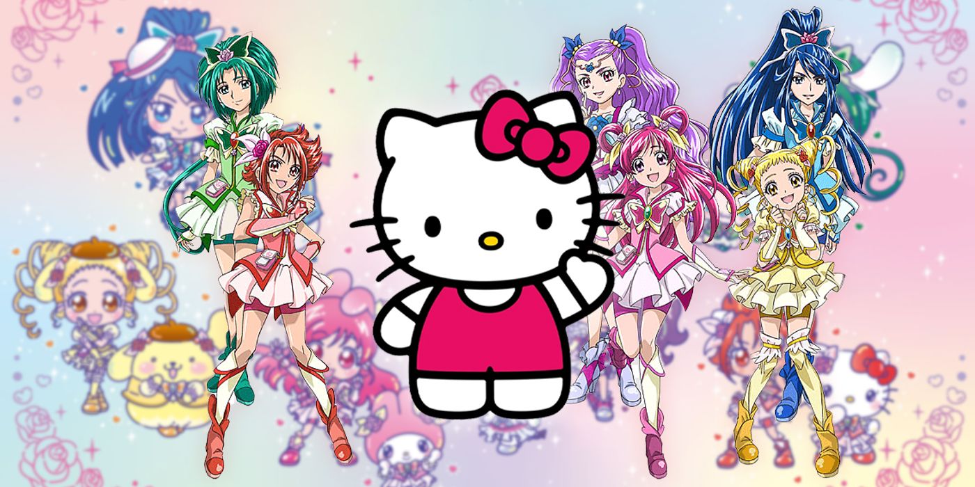 Hello Kitty y sus amigos se unen con el anime de Magical Girl de más larga duración para nuevos coleccionables cruzados