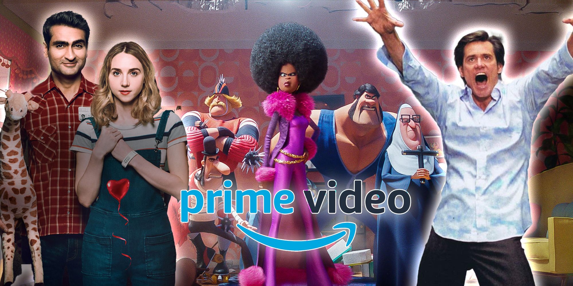 Prime Video comedy movie collage