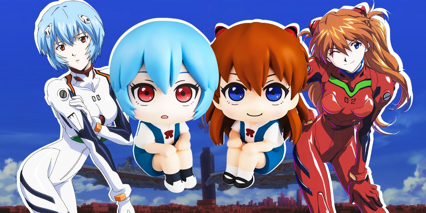 Rei y Asuka de Evangelion regresan en 2025 como los coleccionables más adorables de la franquicia hasta la fecha