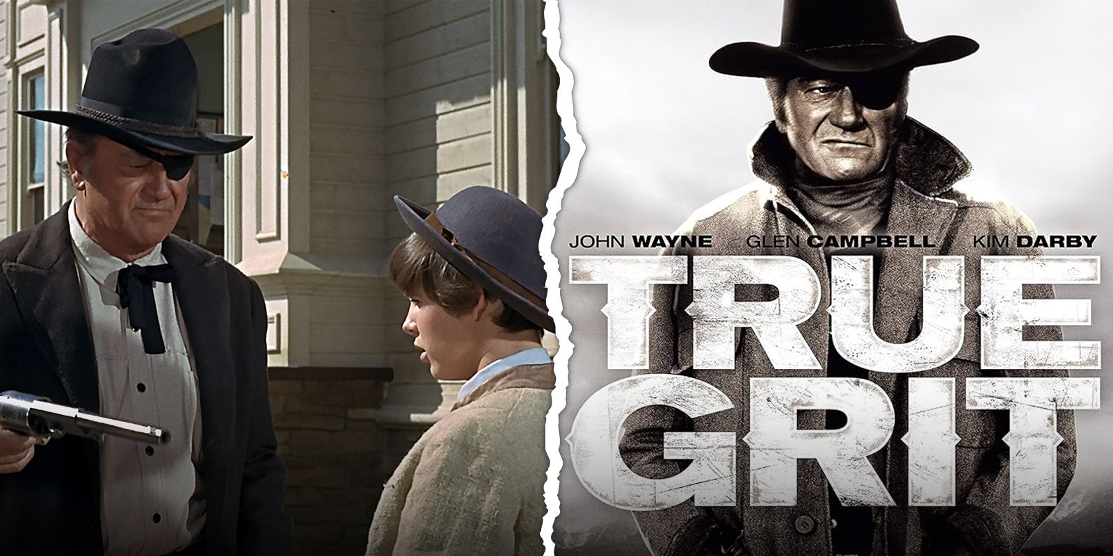 Collage of images for True Grit 1969