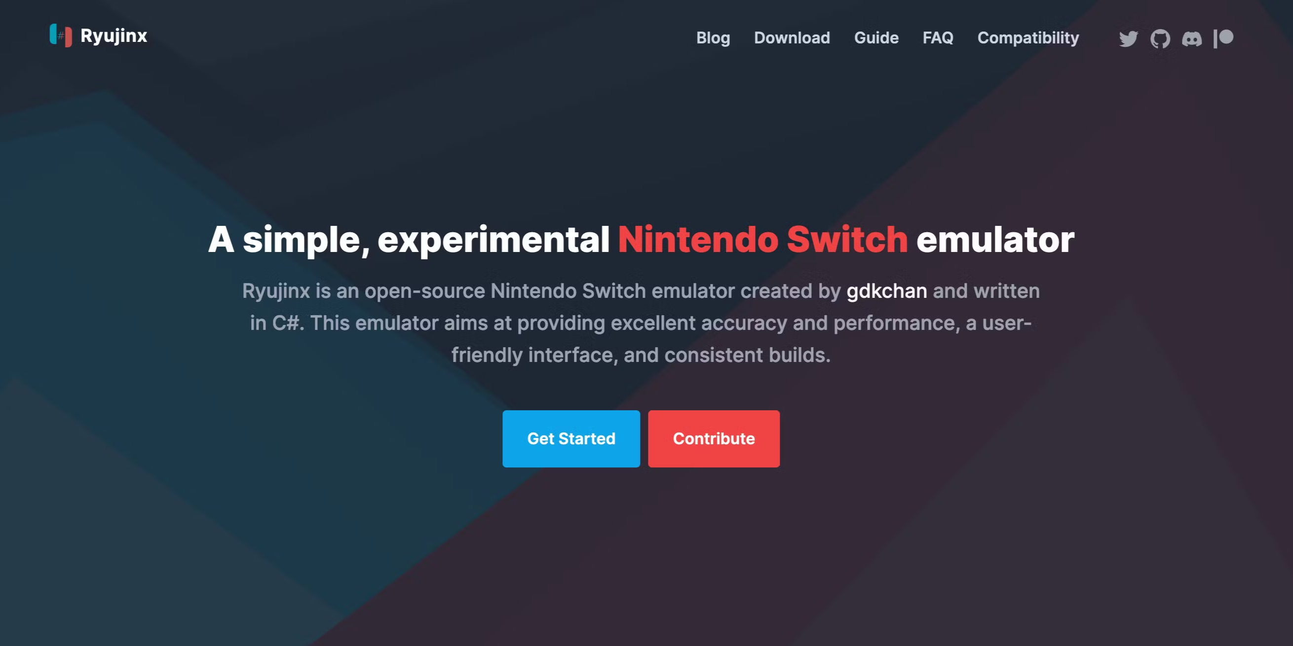 Nintendo se ha hecho cargo del sitio web del popular emulador de Switch Ryujinx