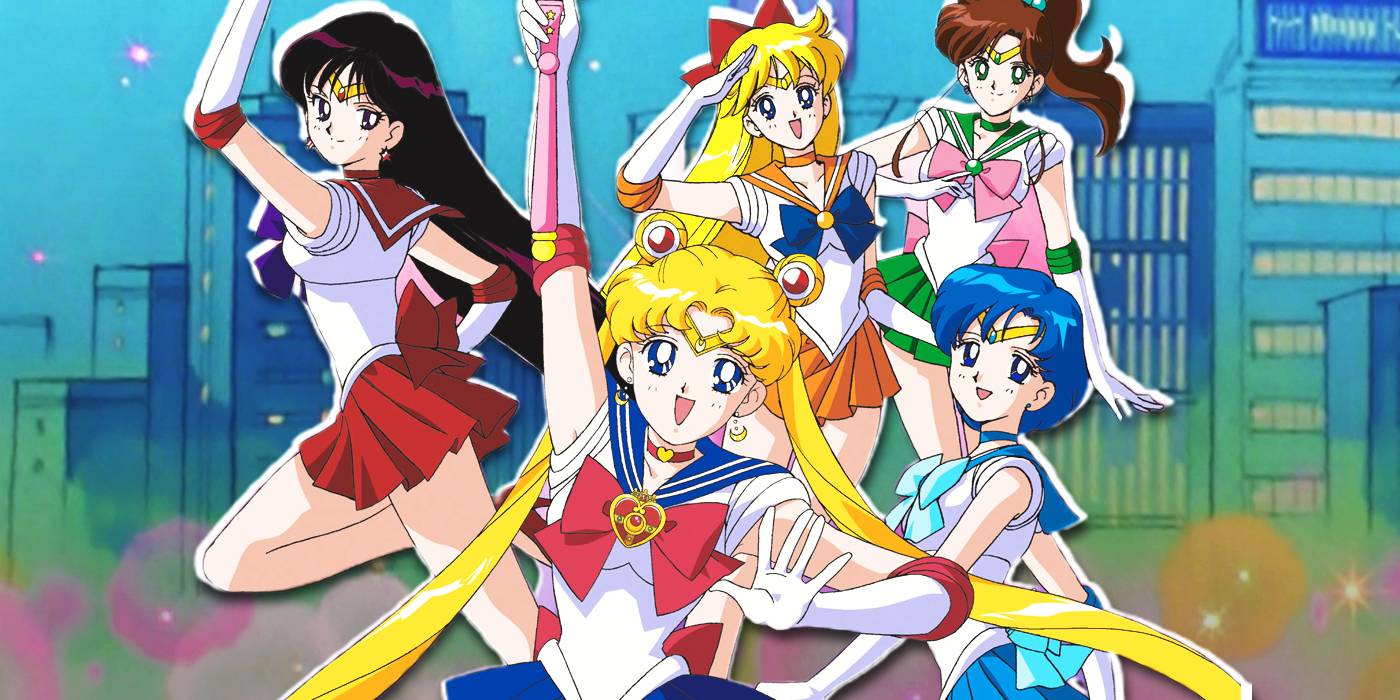 Sailor Moon Crystal Set Pigiama In Morbido Tessuto - Sailor Guardians Sleep Loungewear, Licenza Ufficiale