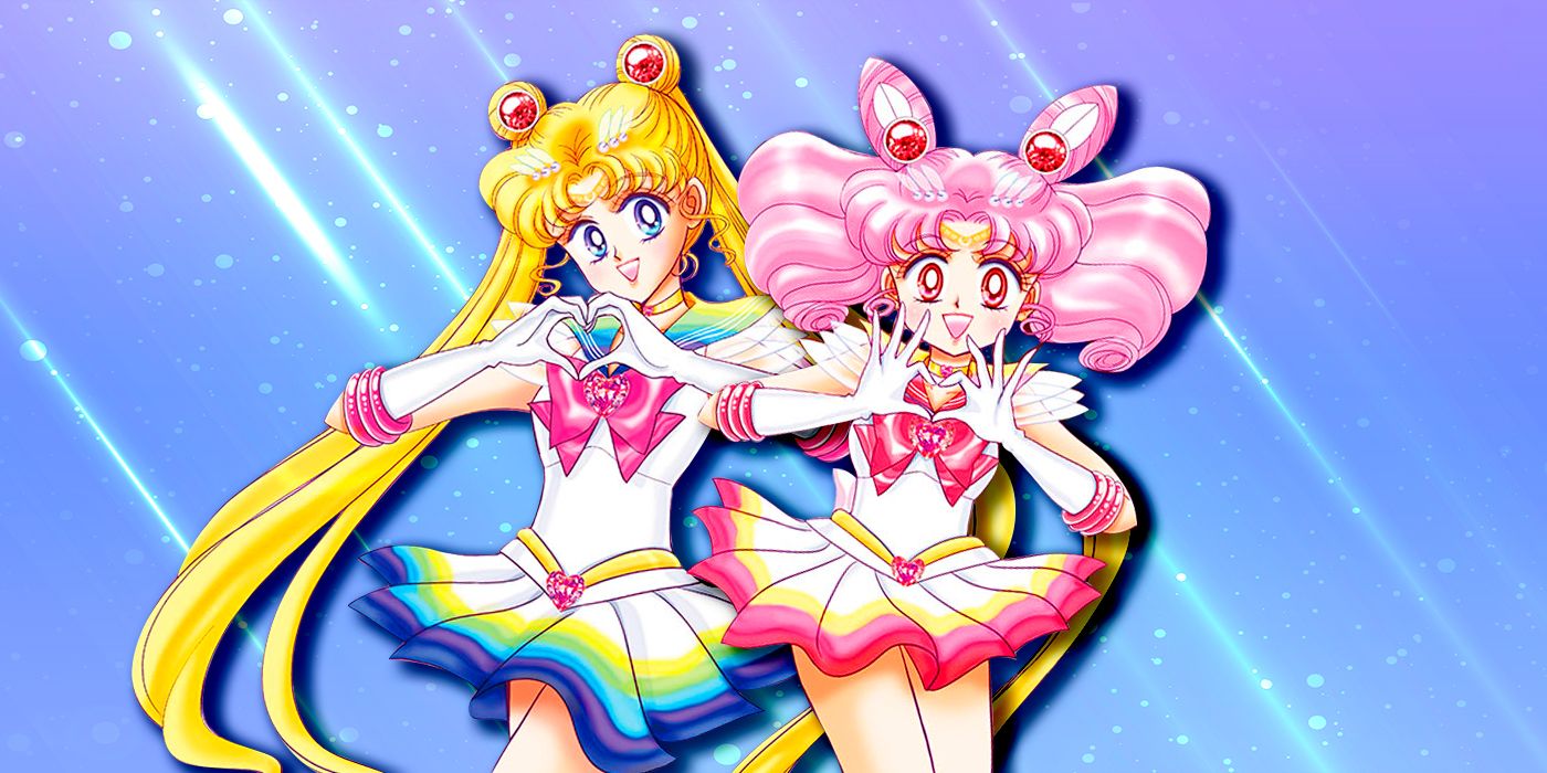 Usagi and Chibi-Usa from Sailor Moon in new original artwork by Naoko Takeuchi