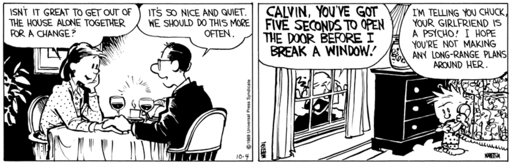 Los 10 mejores cómics de Calvin y Hobbes con Rosalyn, clasificados