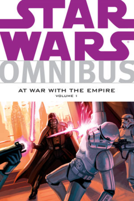 A imagem mostra a capa de Star Wars: At War With The Empire Vol. 1.