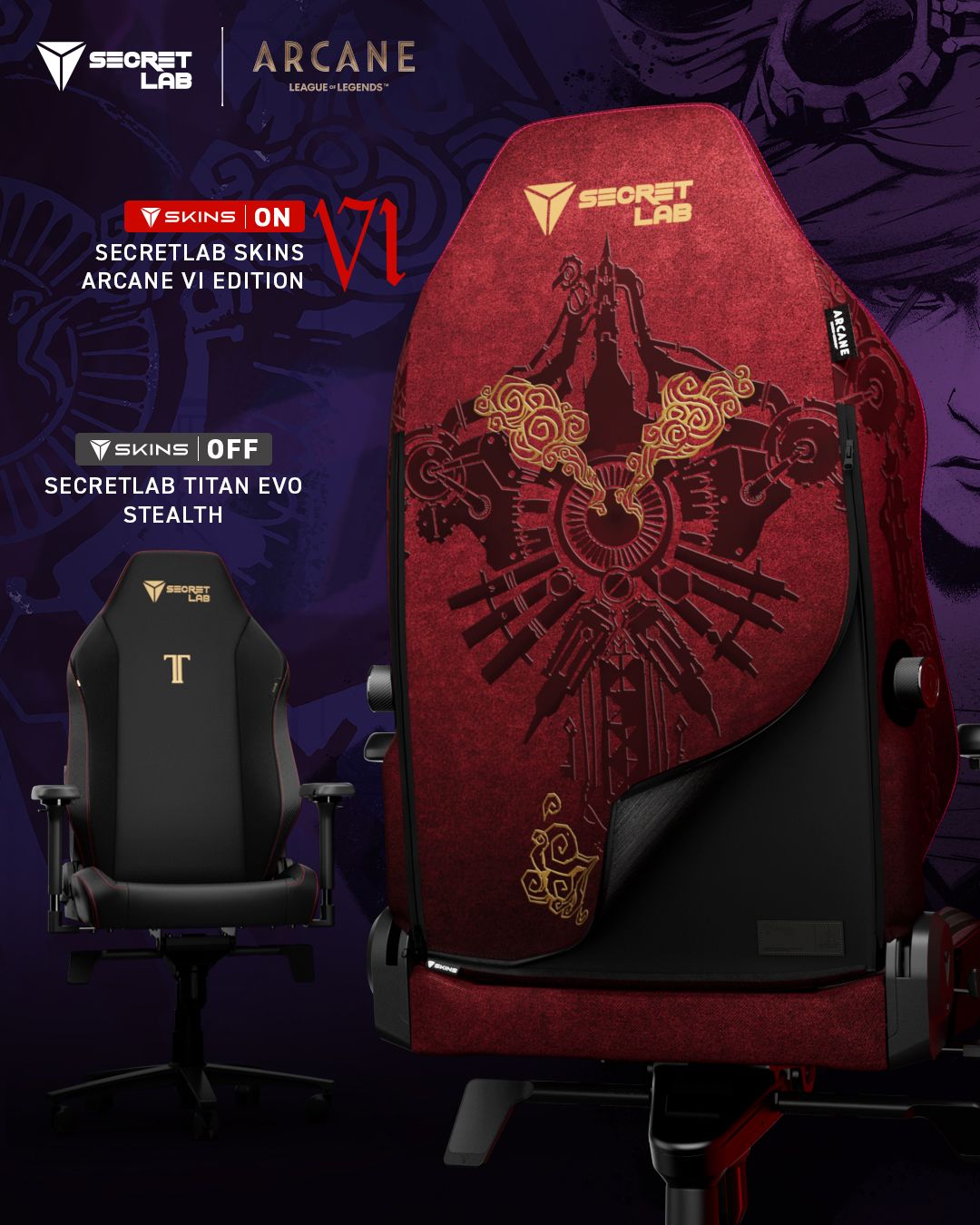 Dragon Ball's Goku & Vegeta Get New Secretlab Gaming Chair Sleeves for 40th Anniversary Release