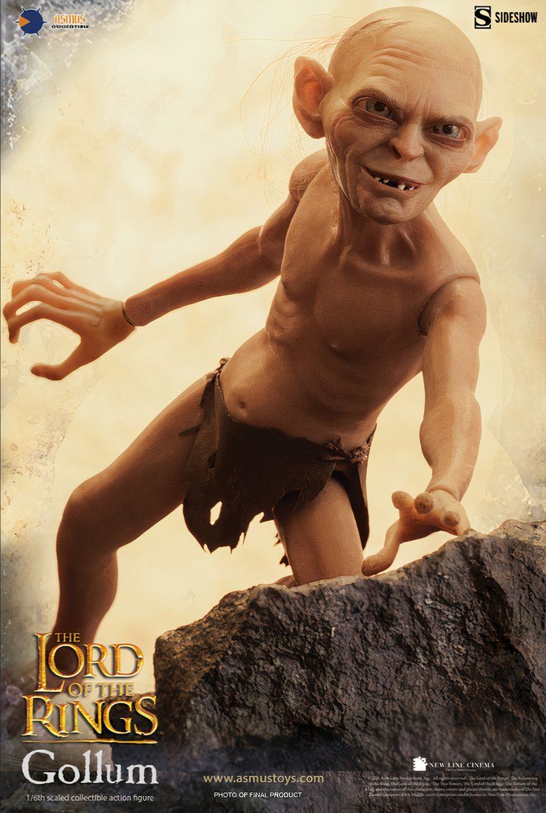 El Señor de los Anillos: Se revelan las figuras realistas de Gollum y Smagol en escala 1/6