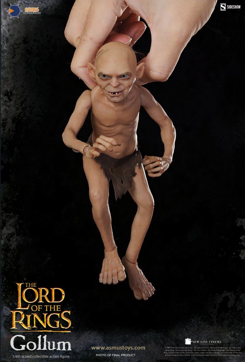 El Señor de los Anillos: Se revelan las figuras realistas de Gollum y Smagol en escala 1/6