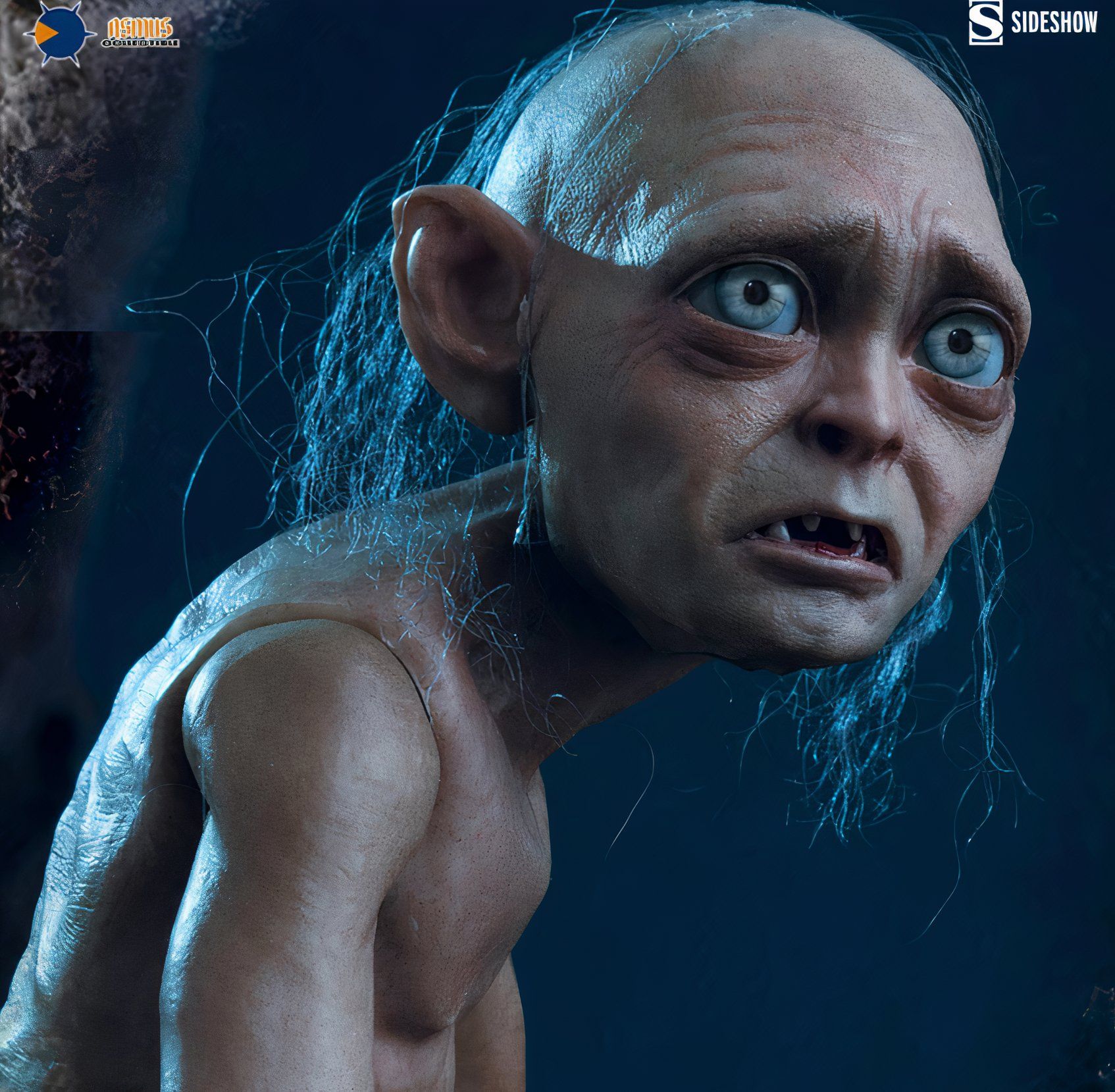 El Señor de los Anillos: Se revelan las figuras realistas de Gollum y Smagol en escala 1/6